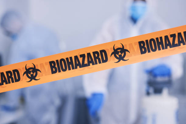 Professional Blood Cleanup technician working in Andover, MN